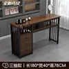Conjunto de Mesa e Cadeira para Manicure Estilo Retrô, Mesa Simples e Fashion para Manicure Individual e Dupla, Preço Especial, Mesa Econômica para Salão de Manicure Estilo Japonês