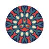 Posavasos mandala transfronterizo color posavasos de barro de diatomeas soporte inferior redondo placa almohadilla anti-planchado almohadilla de aislamiento térmico venta al por mayor