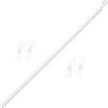 Varilla Rotatoria de Combinación de Empalme de 35 Pulgadas (89 cm) Accesorios para Persianas de Lamas Plástico PP Ecológico Accesorios para Barra de Cortina