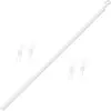 Varilla de tracción de protección ambiental de PP de 35 pulgadas Barra giratoria para persiana veneciana Barra de empalme combinada Barra para cortina de lamas 89CM Gancho de sellado