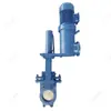 Válvula Gaveta com Faca Atuada Hidraulicamente Elétrica Mine Válvula Gaveta com Faca Elétrica Hidráulica Vedação Dura Válvula Gaveta com Faca Atuada Hidraulicamente Elétrica PZ273