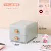 Caixa de Armazenamento de Mesa Estudante Pequeno Rack de Armazenamento Gaveta Simples para Crianças Artigos Diversos Acessórios de Cabelo Papelaria Porta-Canetas de Mesa Armário