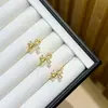 Joyería de Cristal Amarillo Natural Llena de Diamantes, Anillo de Moño y Gota de Agua para Mujer, Lujo Ligero, Personalizado, Moderno, Nicho, Anillo Abierto