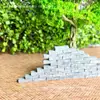 Modelo de Escena Pizarra Pasos de Piedra Camino Mini Piedra para Pisos Edificio Mesa de Arena Camino Pizarra Miniatura Modelo Otros