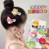 Horquilla para el pelo de Bob Esponja para niños Niña Pai Da Estrella Cangrejo Jefe Tocado Bebé Calamardo Calamardo Horquilla para el pelo Niña Clip para flequillo