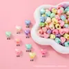 Contas de amor com furo grande de 12mm contas soltas diy material tecido com miçangas para artesanato acessórios para cadarço pingente de bolsa joias