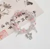 Pulseira de Contas Borboleta Chinesa, Mesmo Estilo para Mulheres, Impressão de Luxo Leve, Temperamento Nicho de Alto Padrão, Pulseira de Casal, Presente para Melhor Amiga
