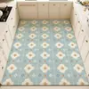Tapetes de Cocina de PVC Limpiables Sin Lavar Antideslizantes Impermeables a Prueba de Aceite Tapetes Domésticos para Piso Alfombra de Cuero Anti-Suciedad para Vestíbulo Entrada