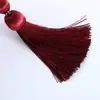 Colgantes de borla de cuentas de madera coloridas simples modernos para orejas, suministro de fabricantes, banderín de mesa para el hogar, cojín de sofá, accesorios decorativos para cortinas
