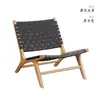 Silla de montar nórdica madera maciza retro sofá individual casa de huéspedes japonesa hotel silla de ocio silla con respaldo tejido de cuerda silla de ratán