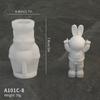 Molde de silicone de astronauta DIY série espacial molde de terra foguete animal flip açúcar molde decorativo atacado