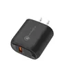 Patrón de Rayo 1Cargador Usb Qc3.0 Carga Rápida Adaptador de Corriente 5V3A 20W Único U Cabezal de Carga para Teléfono Móvil Venta al por Mayor