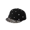 Gorro de Bebé para Otoño e Invierno Pana Estampado de Leopardo Ala Estrella de Cinco Puntas Ala Suave Gorra Pico de Pato Niño Pequeño Gorra de Béisbol Plegable