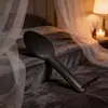 Yiwu sm brinquedos sexuais para adultos Oval liso PU com furo raquete de couro raquete de mão para flerte de adultos suprimentos para casais
