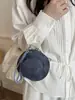 Bolsos de Nuevo Estilo, Diseño de Nicho, Bolsos Redondos Pequeños de Moda, Personalizados, Simples, Modernos, Casuales, Bolsos de Mano para Mujer Verano 2026