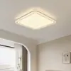 Luz principal para sala de estar nórdica, nueva y elegante luz de techo que protege los ojos, luz LED moderna y minimalista para dormitorio, luz de habitación a la moda