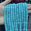 Ventas Directas de Fábrica Cuentas Sueltas Turquesa Cuentas Tipo Antiguo Turquesa Azul Turquesa Cuentas de Ábaco Semiacabados Joyería DIY