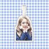 Etiqueta de equipaje Meng Meiqi, colgante de cadena para mochila escolar, adorno colgante, etiqueta periférica TikTok del mismo estilo