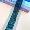 Nuevos Accesorios para el Cabello con Base de Malla Bordado de Lentejuelas y Perlas Encaje Adornos para Sombreros Accesorios para Ropa de Escenario 6.5CM de Ancho
