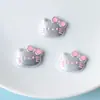 Gris Plateado Rosa Gato Lazo Pez Joyería Accesorios Accesorios para el Cabello Materiales Hechos a Mano Mayoreo Pj1543