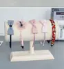 Soporte de Pie para Diademas Esponjosas, Caja de Almacenamiento de Escritorio para Joyería, Soporte de Exhibición de Accesorios para Pulseras y Muñequeras