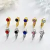 Acessórios de orelha sem furo, presilhas em U com strass de 5 mm, disponíveis em dourado e prateado, banhados a cobre, materiais para clipes de brinco de pérola DIY