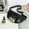Bolso deportivo unisex transfronterizo modelo 2026, riñonera, bolso de pecho multifuncional, bolso de pecho pequeño moderno para hombre, versión coreana para mujer