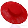 Europeu e americano malha Chapéu embrião porta-tampa Derby Hat tampa de cânhamo inferior lolita acessórios de mão base 33cm