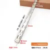 Soportes de Estante para Columnas Cuadradas de Doble Fila Ensanchados, Soportes de Columna en Forma de A Blanco y Negro, Columnas de Escalera, Estantes en T para Paredes de Tiendas de Ropa