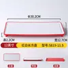 Platos de Mesa para Restaurante Hot Pot, Platos Rectangulares de Melamina Especiales Comerciales Apilables para Carne de Res Cortada Fresca de Chaoshan