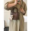 Bolso Cubo de Gran Capacidad Nuevo Otoño 2025 Tendencia de Moda para Mujer Bolso Cruzado para Mujer Bolso de Mano de Aspecto Caro de Nicho