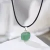 Joias Zhouhang Venda Quente Transfronteiriça Pingente de Cristal Natural Amethyst Irregular Lapis Lazuli Colar Joias Atacado