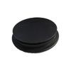 Vaso de cera para aromaterapia tapa de madera negra tapa de madera dorada tapa de madera sellada de silicona de alta calidad logotipo tapa de madera dorada