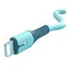 Cable de datos de silicona líquida con lámpara es adecuado para la carga rápida de la línea de carga del teléfono móvil Apple 6/7/8/xs/11/12/13/14