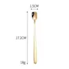 Cuchara mezcladora cuadrada de 17 cm Oro/Plata Mezclador para velas DIY Cuchara mezcladora de acero inoxidable para chocolate/pintalabios
