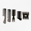 Masterli Pente de Óleo Masculino Pente Garfo Inserção para Cabelo Grande nas Costas Pente Faca Pente para Modelar Cabeleireiro Pente de Dentes Largos Atacado