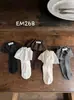 Calcetines Cortos para Niñas, Nuevo Estilo Otoño e Invierno, Calcetines de Algodón de Moda Estilo Coreano para Bebés, Calcetines Sin Costuras para Niños Mayores, Calcetines de Caña Corta para Niñas