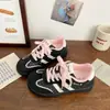 Zapatillas de ballet estilo alemán para estudiantes de secundaria femeninas, nuevo chic de otoño 2026, nicho feo-lindo, zapatillas deportivas blancas Forrest Gump