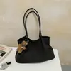 2026 Bolso Tote Grande de Estilo Coreano Simple para Mujer Versátil para el Trabajo Bolso de Hombro Único Bolso de Compras de Moda