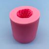 Molde de silicona de piña tridimensional Mori 3D para hornear pasteles, fondant, pasta de goma, chocolate, herramienta para decoración de pasteles