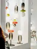 Luminária de Sala de Jantar Balcão Moderno Simples Design Criativo Arte Macaron Luminária de Quarto Quarto de Crianças Celebridade da Internet Lustre de Cabeceira