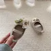 Zapatos de otoño e invierno para bebés de 6 a 18 meses, zapatos de suela blanda con lazo, zapatos de princesa con correa elástica para evitar resbalones