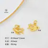 Pulseira Pingente de Boa Sorte e Fortuna Estilo Chinês Ano Novo Acessórios de Joias DIY Pequeno Charme