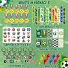 Decorações de Festa Temáticas da Copa do Mundo Mais Vendidas da Amazon: Pulseiras de Medalha de Futebol, Cadernos, Chaveiros, Apitos