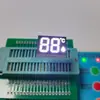Suministro Directo de Fábrica de Termo Digital 1913 con Pantalla de 2 8 Temperaturas con Gotas de Agua, Doble Fila de 5 Pines, Luz Blanca de Alto Brillo