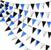 Triângulo Decorativo Papel Cor Bandeira Festa de Aniversário Flor Quarto Infantil Jardim de Infância Decoração Pendurada Layout Bandeira Atacado