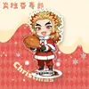 Suporte de Mesa da Série de Natal Lâmina do Imortal 10cm Fukuoka Giyuu Zenitsu Suporte Acrílico Figura de Anime