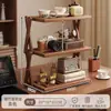 Estante de Almacenamiento de Escritorio, Portavasos Múltiple de Oficina, Estante para Escritorio de Estudio, Estante de Almacenamiento para Encimera de Cocina, Librero Pequeño