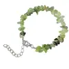 Pulsera de grava irregular de cristal natural de ágata transfronteriza pulsera de piedra semipreciosa joyería de piedra de color ins europeo y americano