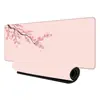 Alfombrilla de Ratón Grande de Mejor Venta de Amazon con Acabado de Alta Gama, con Pintura a Tinta de Paisaje Estilo Chino, Alfombrilla Rosa para Escritorio de Computadora